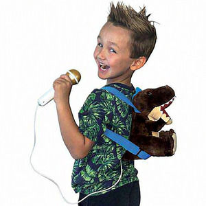 Presents The Sing Along Crew Speaker‎ & Microphone Plush Kids Karaoke Backpack